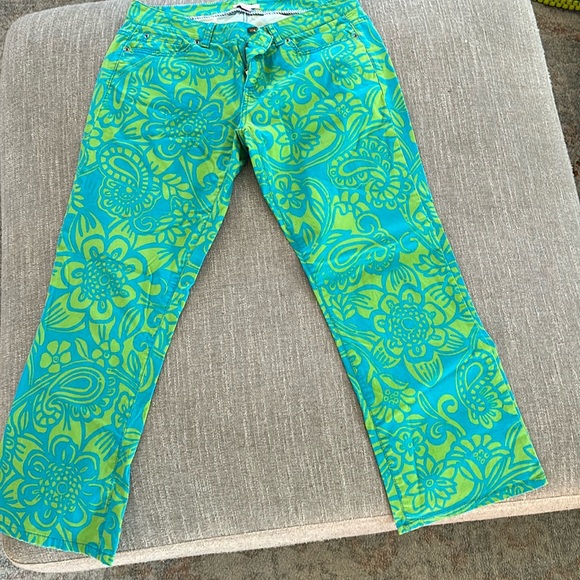 Lilly Pulitzer Pants - Wide leg, Lily, Pulitzer, fun pattern pants